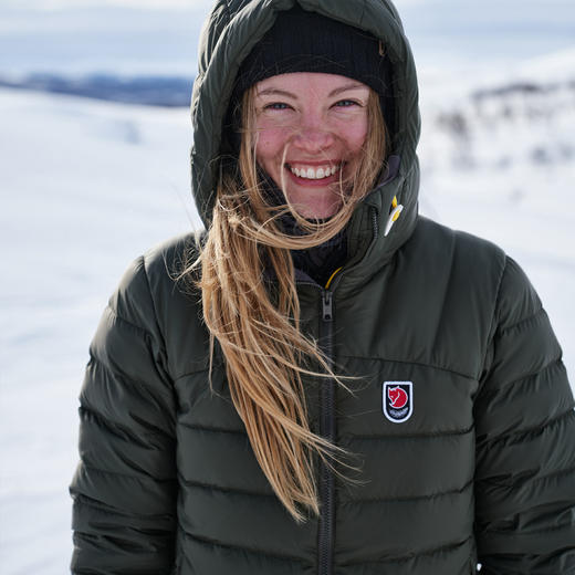 北极狐秋冬鹅绒服轻量保暖防风耐磨女士白鹅绒羽绒服 86122 商品图3