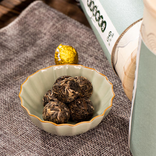 【普洱生茶】100g/盒 1颗1泡 颗颗精选 鲜爽舒适 回甘迅猛 苦涩度低 方便携带 商品图12