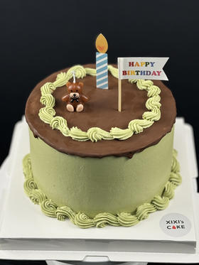 开心果小熊蛋糕