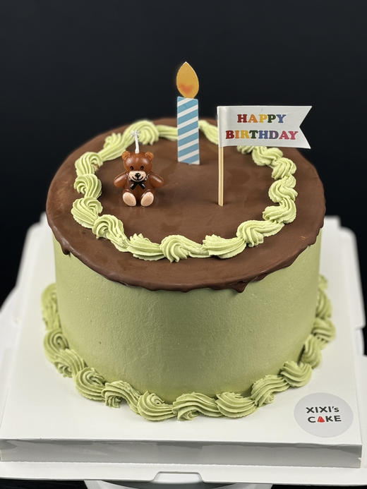 开心果小熊蛋糕 商品图0