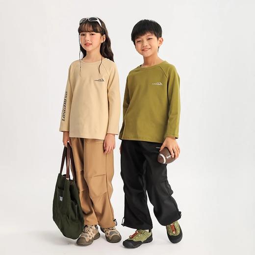 龙之涵 亲子款“王者归来”加绒伞兵裤 24年秋冬新款中大童加绒冲锋裤 强防水 A类 商品图13