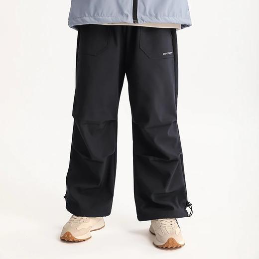 龙之涵 亲子款“王者归来”加绒伞兵裤 24年秋冬新款中大童加绒冲锋裤 强防水 A类 商品图10