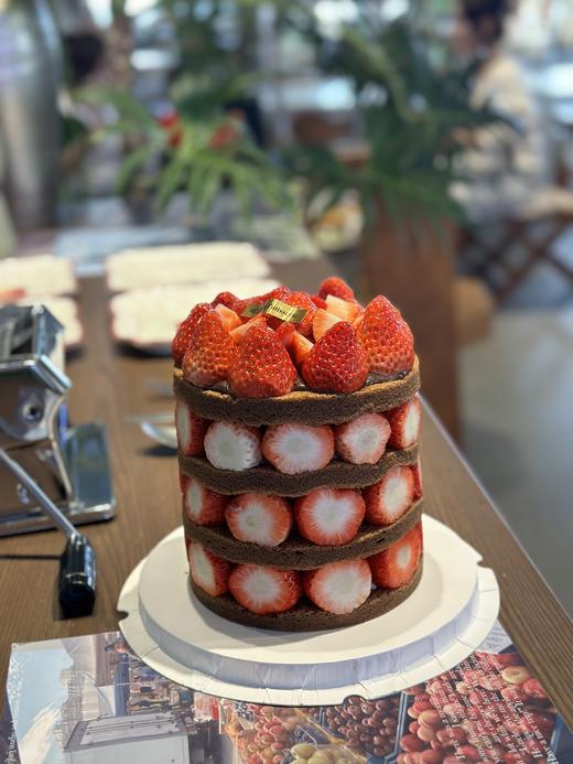 一个“真诚”的草莓蛋糕·奶油蛋糕（六英寸就足足3斤多丹东九九草莓🍓） 商品图2