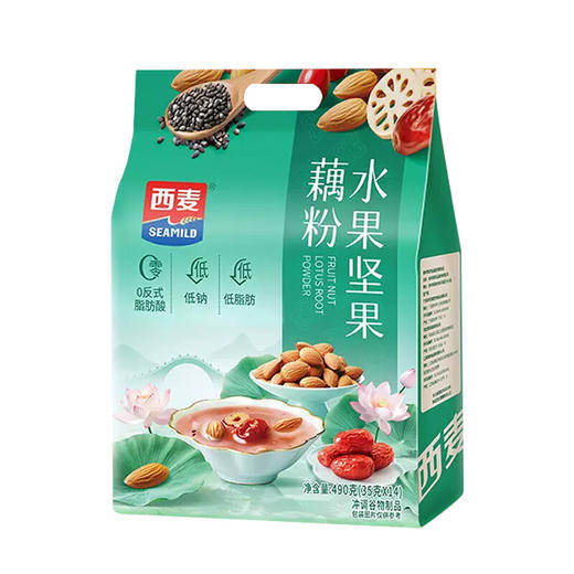 西麦水果坚果藕粉490g（35g*14条）【LY】 商品图0