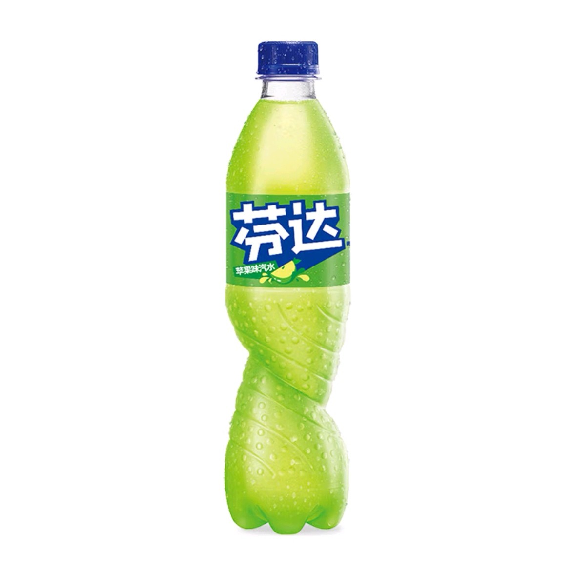 芬达苹果味汽水500ml清爽解渴夏日必备