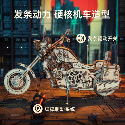 W-RT-LK504-若客-巡航摩托车 商品图3