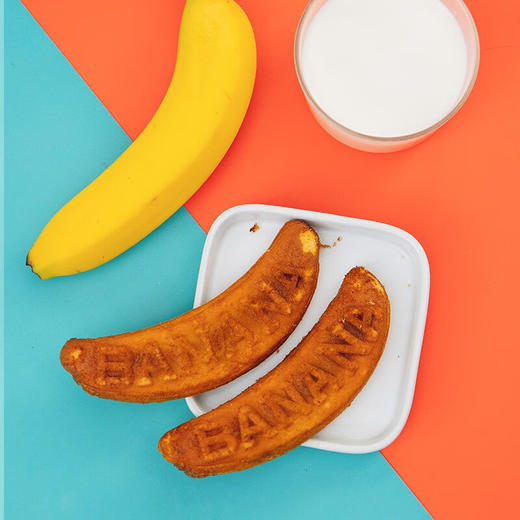 香蕉博物馆香蕉味蛋糕2个装86g/052893 松软的蛋糕包裹绵密的香蕉泥 商品图1