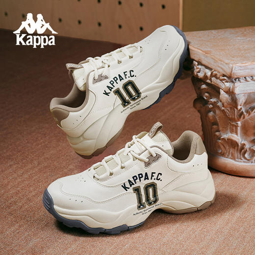 Kappa卡帕厚底老爹鞋女款秋冬2024新款复古运动鞋休闲增高鞋子女K0EZ5MC30 商品图0