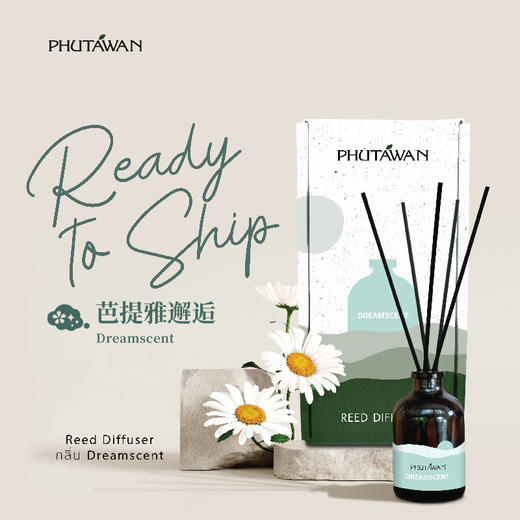 普达湾泰国进口无火藤条香薰精油卧室家用室内持久扩香柠檬草驱蚊 商品图11