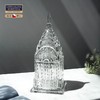 捷克进口 Bohemia水晶玻璃糖缸 北欧轻奢高档简约客厅铁塔摆件波西米亚蝴蝶高脚糖缸13.5 cm500PK糖果盅15cm 商品缩略图3