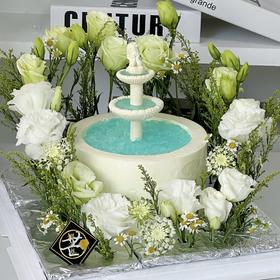 【许愿池】鲜花生日蛋糕女生蛋糕