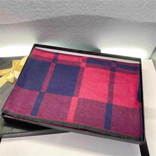 MH竹纤维时尚窄幅格子围巾68027 商品图0