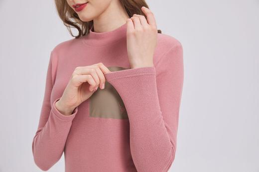 清仓库不退换 24025 美丽奴羊毛女款半高领打底衫 商品图8