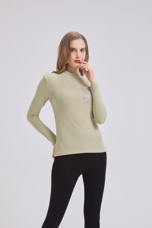 清仓库不退换 24025 美丽奴羊毛女款半高领打底衫 商品图2