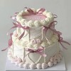【芭蕾裱花】ins风双层女生蛋糕 商品缩略图0