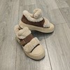 西村名物2025年春季新款绒毛保暖超轻厚底防滑系带板鞋X25AM14161 商品缩略图3