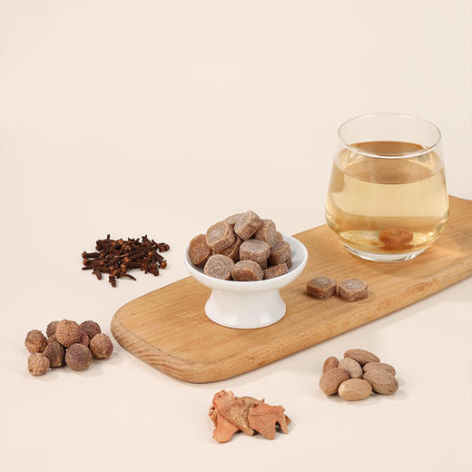 正安国货·非遗清润丹草糖 翻砂工艺精制 融合九种天然原材 清凉舒润 120g/罐 商品图1