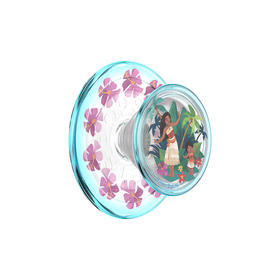 【海洋奇缘】海岛莫阿娜 MAGSAFE磁吸手机气囊支架 Round圆啪嗒系列 蓝色