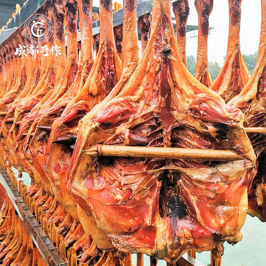 【掌柜好物】【非遗腊鸡板鸭】成都手作非遗美食九尺板鸭 风干腊鸡 农户散养三黄鸡风吹鸡 烟熏熟食酱卤鸭子 真空包装【非物质文化遗产】【四川特产】 商品图4