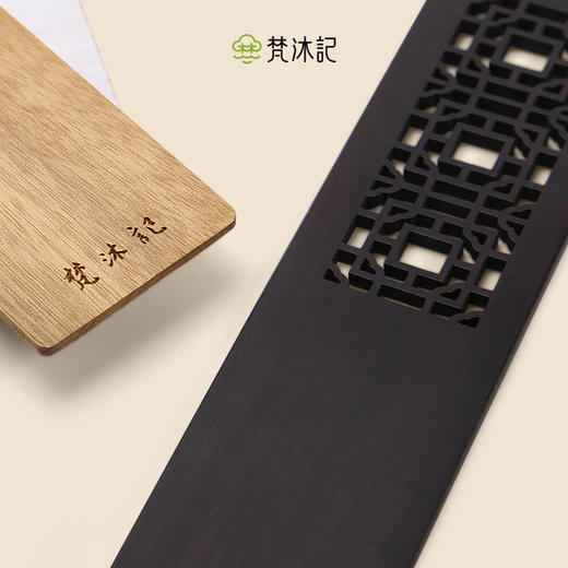 梵沐记木艺书签－窗格 商品图4