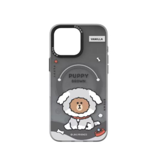 乐漫创衍 保护壳 可爱小狗 磁吸 - 黑色（适用 iPhone 16/iPhone 16 Pro/iPhone 16  Pro Max） 商品图0