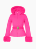 Goldbergh - Giselle Faux Border Ski Jacket - passion pink - 女装 - 滑雪夹克 - 玫粉色 商品缩略图0