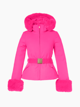 Goldbergh - Giselle Faux Border Ski Jacket - passion pink - 女装 - 滑雪夹克 - 玫粉色
