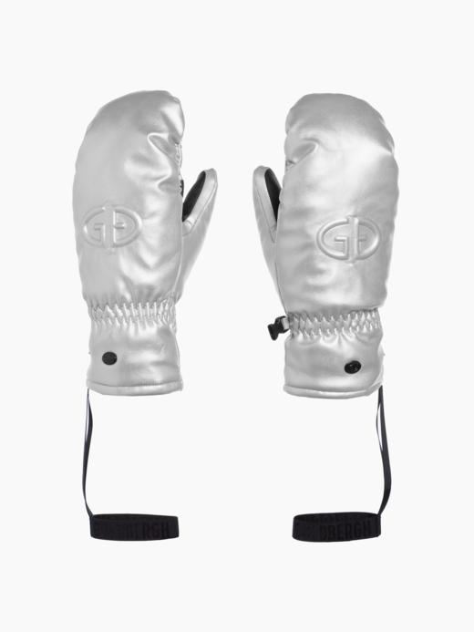 Goldbergh - Charmer Mittens - silver - 女装 - 滑雪手套 - 银色 商品图0