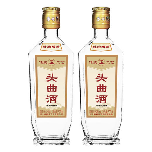 [头曲酒]52度-泰裕昌礼盒装-浓香型白酒-500ml-4瓶整箱 商品图2