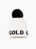 Goldbergh - Hodd Beanie - cream/black - 女装 - 毛线帽 - 奶油色/黑色 商品缩略图0