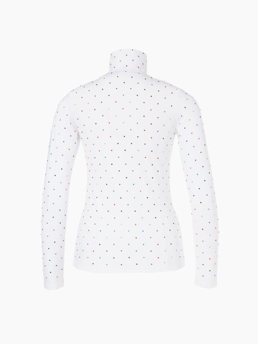 Goldbergh - Éclaire Ski Pully - white - 女装 - 速干 - 白色 商品图1