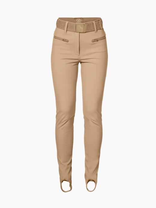 Goldbergh - Paris Ski Pants - marmottes - 女装 - 滑雪裤 - 咖色 商品图0