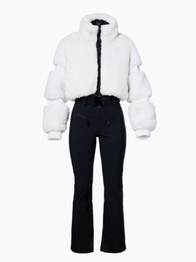 Goldbergh - Lieke Ski Suit - white - 女装 - 连体滑雪服 - 白色