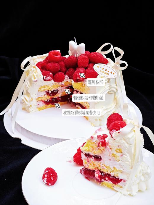 新品树莓mini tablecake 提前1天预定 蜡烛随机 商品图2