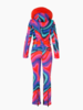 Goldbergh - La Fête Faux Border Ski Suit - absinthe rainbow - 女装 - 连体滑雪服 - 彩色 商品缩略图3
