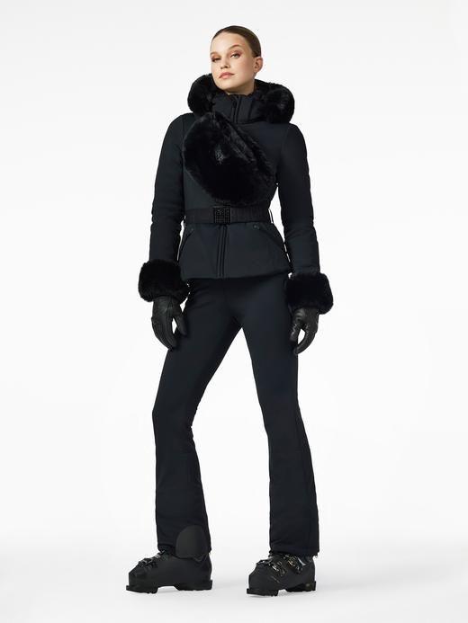 Goldbergh - Giselle Faux Border Ski Jacket - black - 女装 - 滑雪夹克 - 黑色 商品图4