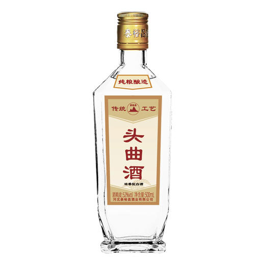 [头曲酒]52度-泰裕昌礼盒装-浓香型白酒-500ml-4瓶整箱 商品图3
