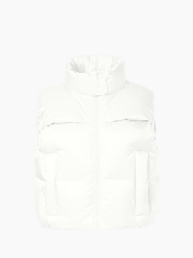 Goldbergh - Câlin Ski Bodywarmer - cream - 女装 - 滑雪夹克 - 奶油色