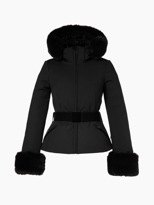 Goldbergh - Giselle Faux Border Ski Jacket - black - 女装 - 滑雪夹克 - 黑色 商品图0
