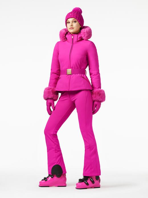 Goldbergh - Giselle Faux Border Ski Jacket - passion pink - 女装 - 滑雪夹克 - 玫粉色 商品图4