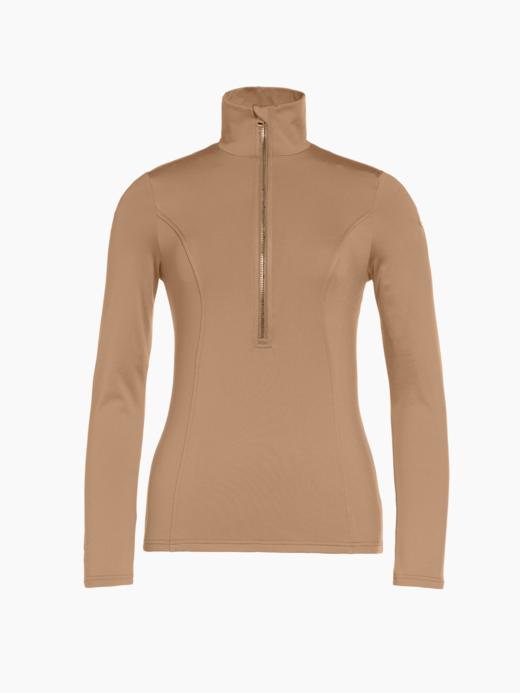 Goldbergh - Serena Ski Pully - marmottes - 女装 - 速干 - 咖色 商品图0