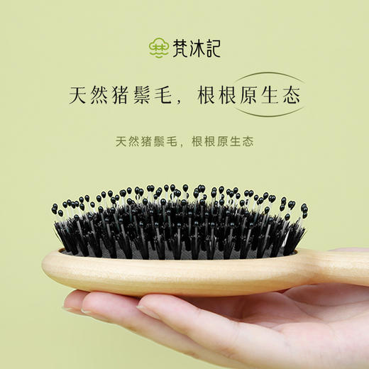梵沐记萌芽猪鬃气垫梳 商品图3