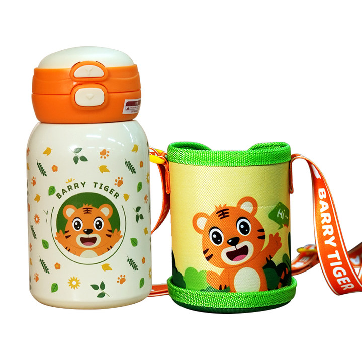 双饮嘟嘟杯儿童保温杯子学生高颜值可爱水杯大容量杯子