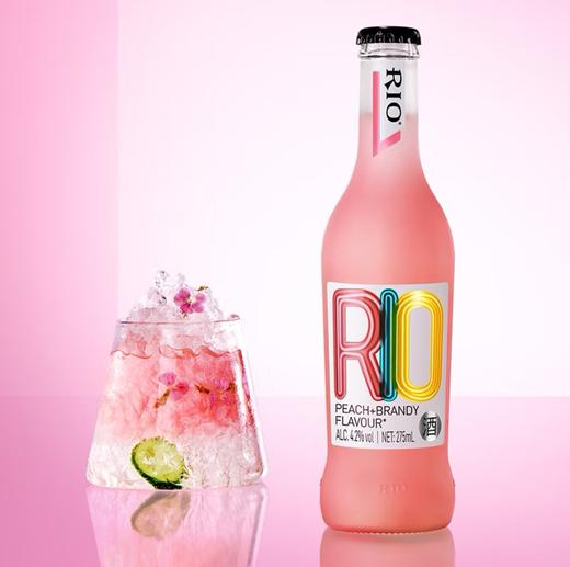 锐澳RIO预调酒水蜜桃白兰地风味275ml微醺果香低度甜酒 商品图1