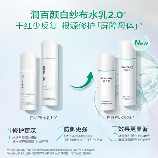 润百颜玻尿酸白纱布水乳套装 商品图6