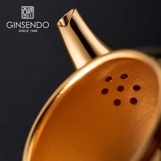 银本铺泡茶壶银壶镀金日本进口纯手工茶具乌龙日式茶壶公道杯一体茶仙洋银乌龙小茶壶 商品图4