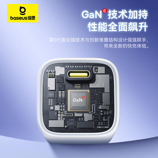 倍思 GaN6 氮化镓快充充电器 1C 45W 商品图1