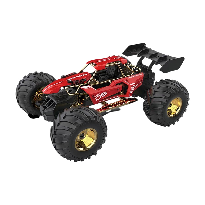 速龙 1:14 合金越野遥控车速龙黄金纪念版变速合金赛车儿童遥控汽车玩具男孩高速攀爬越野车