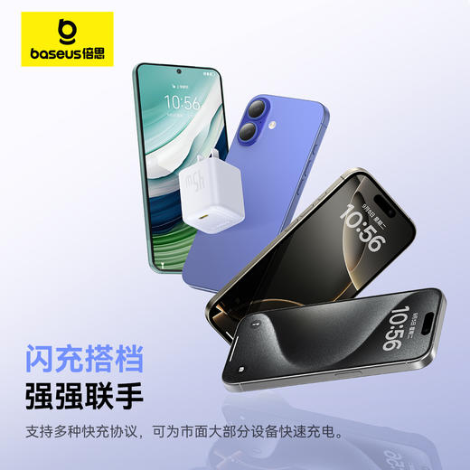 倍思 GaN6 氮化镓快充充电器 1C 45W 商品图4