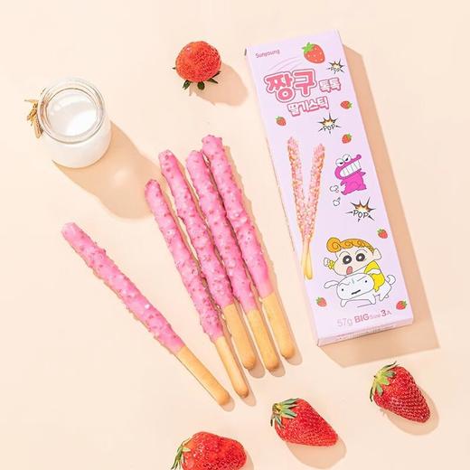 Sunyoung跳跳糖饼干棒54g（巧克力/草莓牛奶味） 商品图1